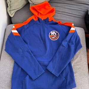 Blue and Orange Islanders Hoodie